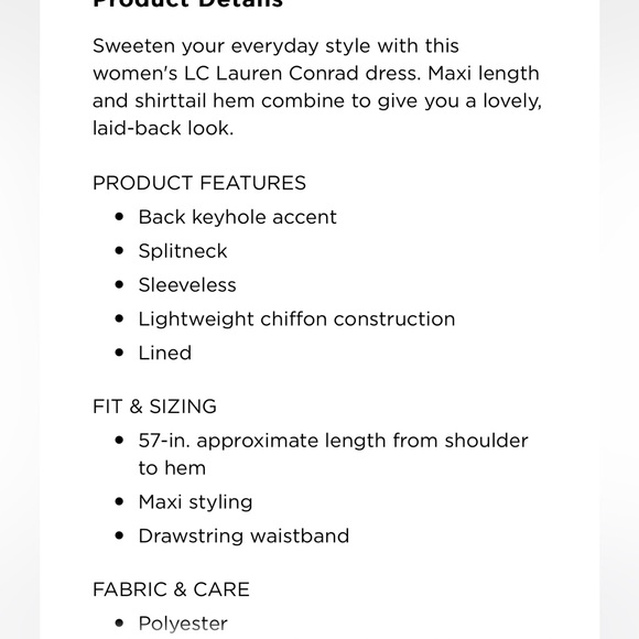 LC Lauren Conrad Floral Maxi Dress - Picture 8 of 8